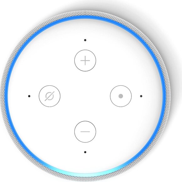 Echo Dot (3rd Gen, 2018 release) - Smart speaker with Alexa - White - Picture 5 of 10